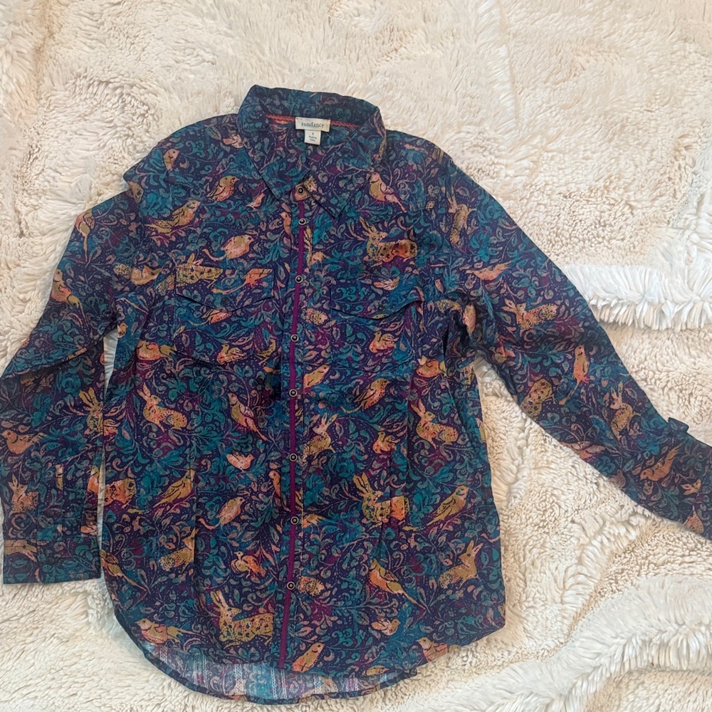 Sundance Multicolor Paisley Shirt